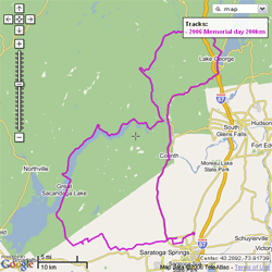 2006 Memorial Day Google map