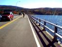 Crossing Batchellerville Bridge on Sacandaga Lake