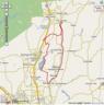Google map of route