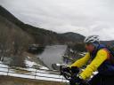 John Jurczynski by Sacandaga Lake dam
